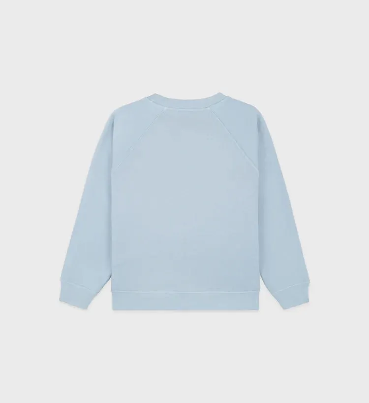 Wellness Ivy Crewneck - China Blue