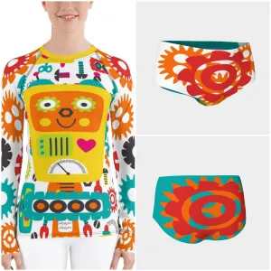 Wendy Robot Rash Guard