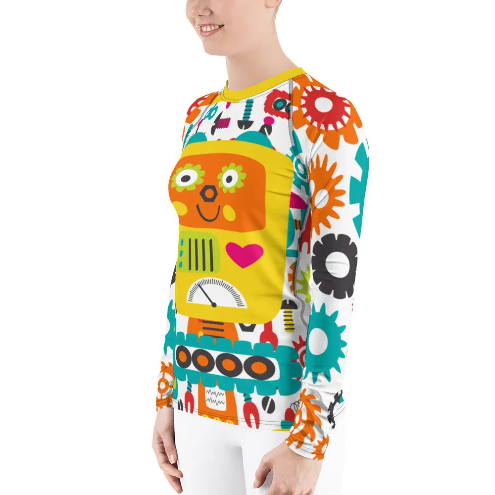Wendy Robot Rash Guard