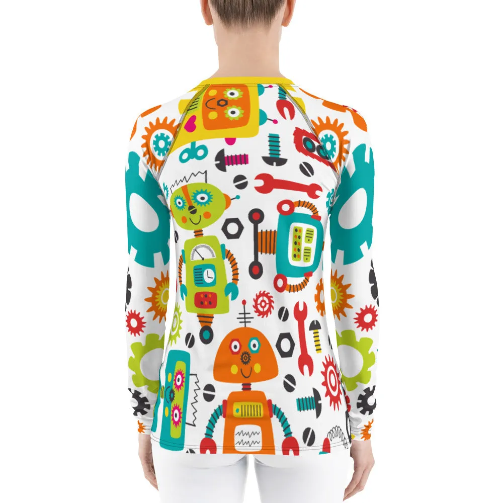 Wendy Robot Rash Guard