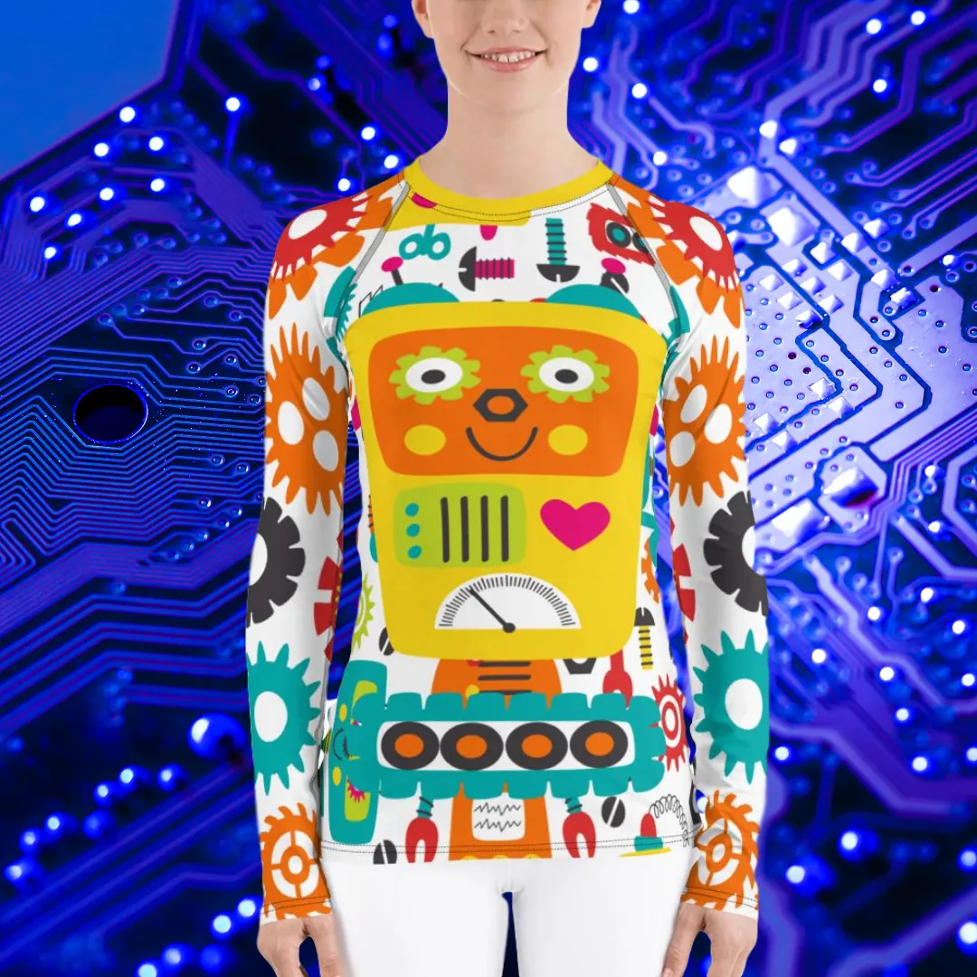 Wendy Robot Rash Guard