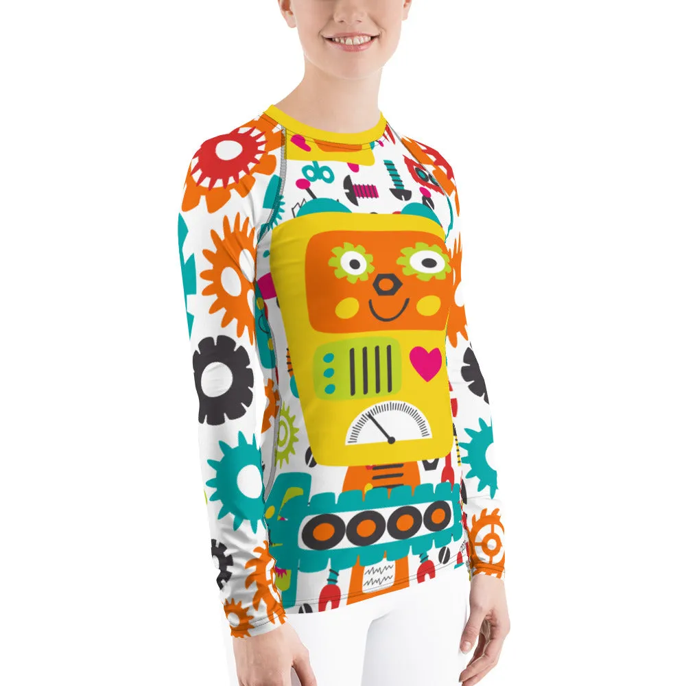 Wendy Robot Rash Guard