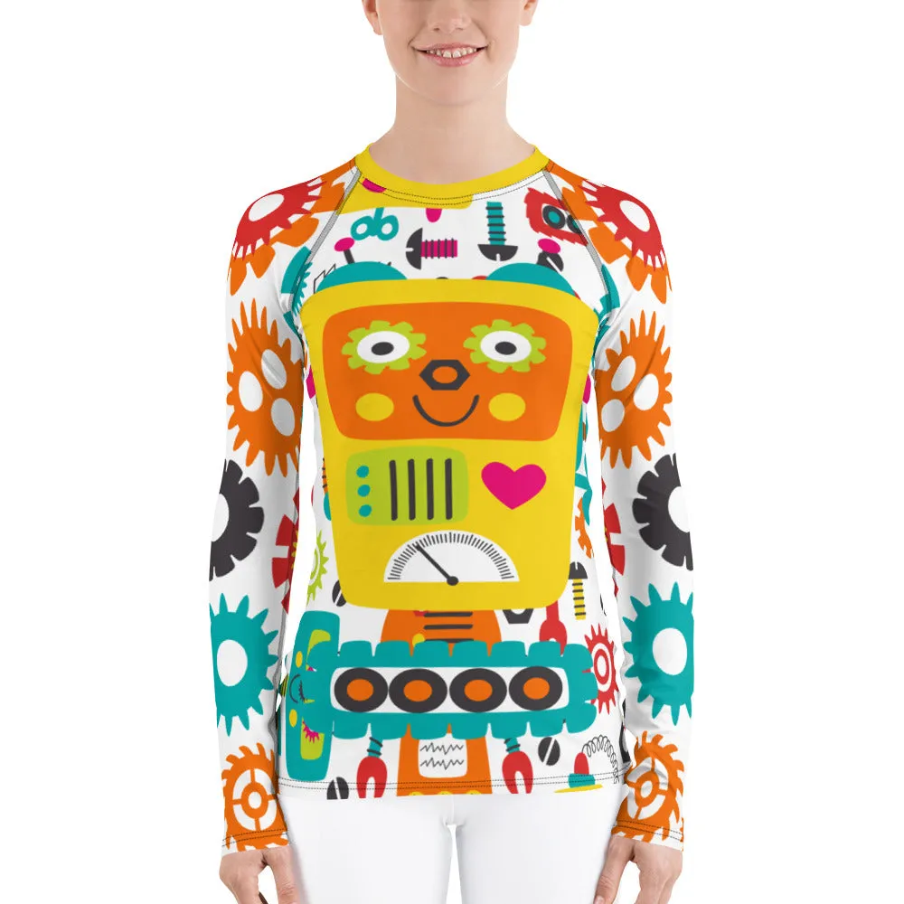Wendy Robot Rash Guard