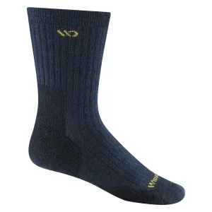 Wide Open Mens Solid Cushioned Micro Crew Socks