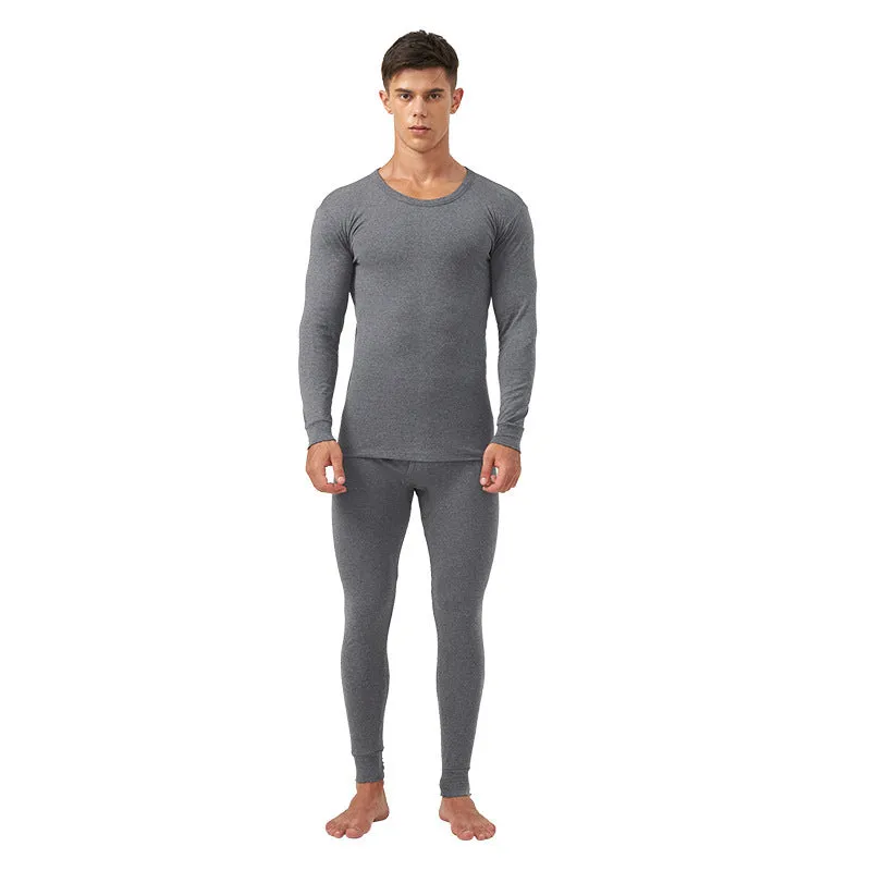 Winter Thermal Underwear For Men's Long Johns Shirt and Pants Set