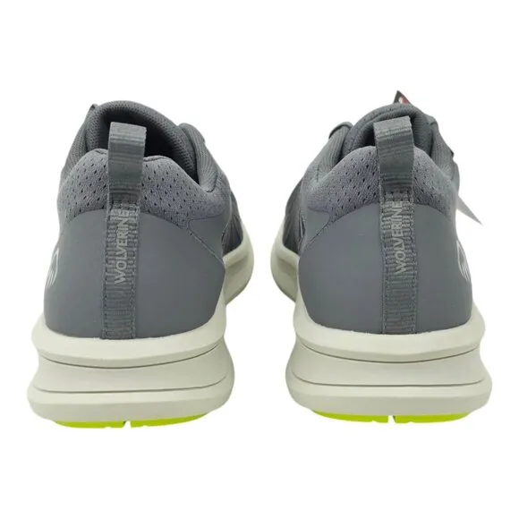 Wolverine Bolt Durashocks Mens Size 9.5 Gray Work Shoe W211004 CarbonMax Toe NEW