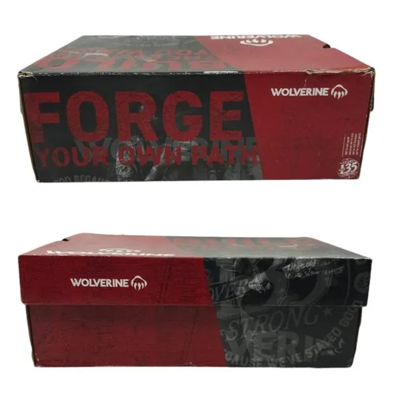 Wolverine Bolt Durashocks Mens Size 9.5 Gray Work Shoe W211004 CarbonMax Toe NEW