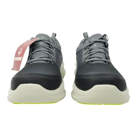 Wolverine Bolt Durashocks Mens Size 9.5 Gray Work Shoe W211004 CarbonMax Toe NEW