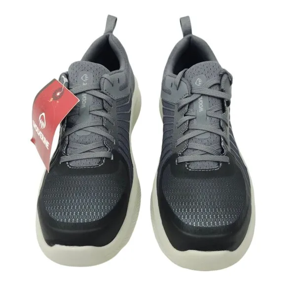 Wolverine Bolt Durashocks Mens Size 9.5 Gray Work Shoe W211004 CarbonMax Toe NEW