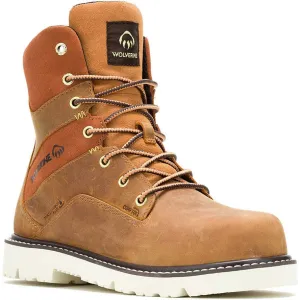 Wolverine Women's Revival 8" Comp Toe WP Work Boot -Cashew- W241145