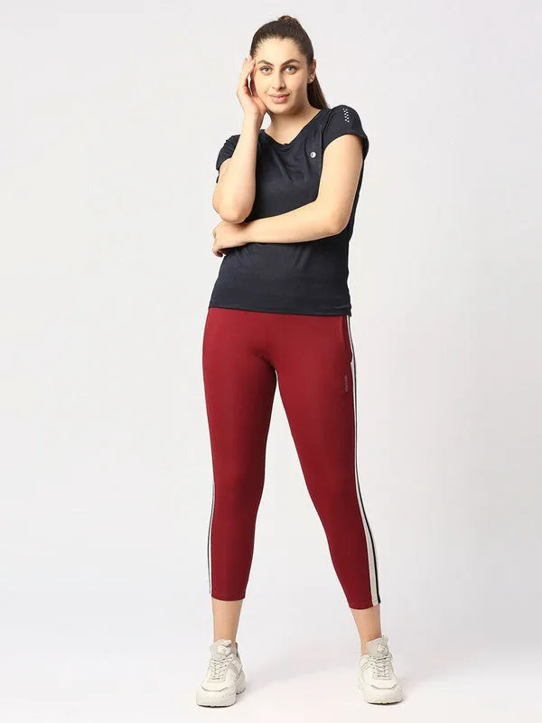Women Navy Blue Solid Top - Inner Flow-NB