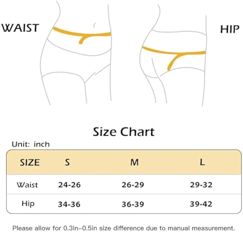 Women's Bikini Underwear Premium Microfiber Briefs 3 Pack