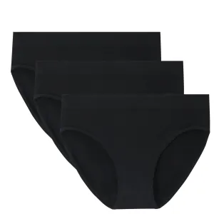 Women's Bikini Underwear Premium Microfiber Briefs 3 Pack