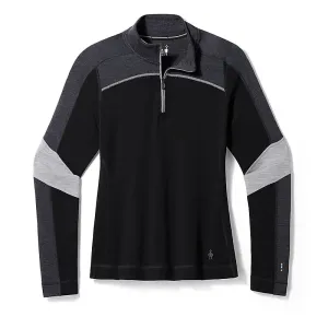 Women's Classic Thermal Merino Base Layer Colorblock 1/4 Zip