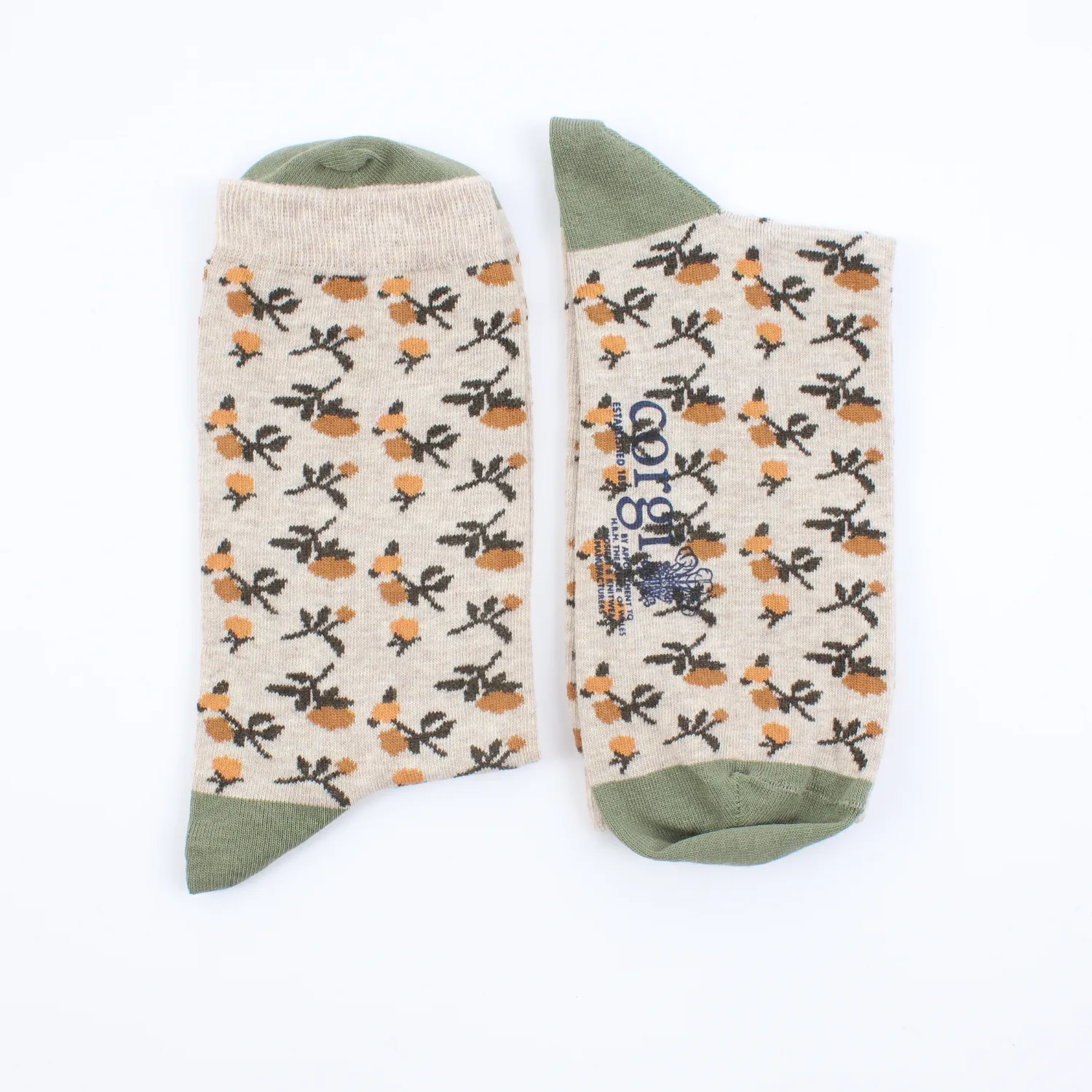 Women's Ditsy Floral Print Cotton Socks
