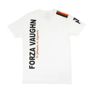 Women's - Forza Vaughn White V-Neck T-Shirt