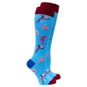 Women's Jellyfish  Knee High Socks