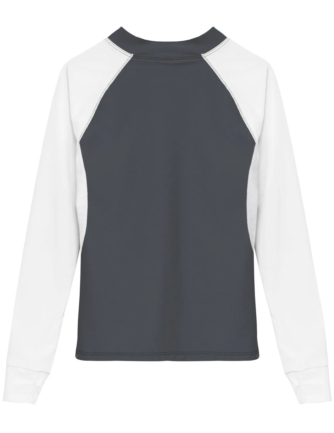 Women's Snorkel Hawaii Fish ID Rash Guard - Gray