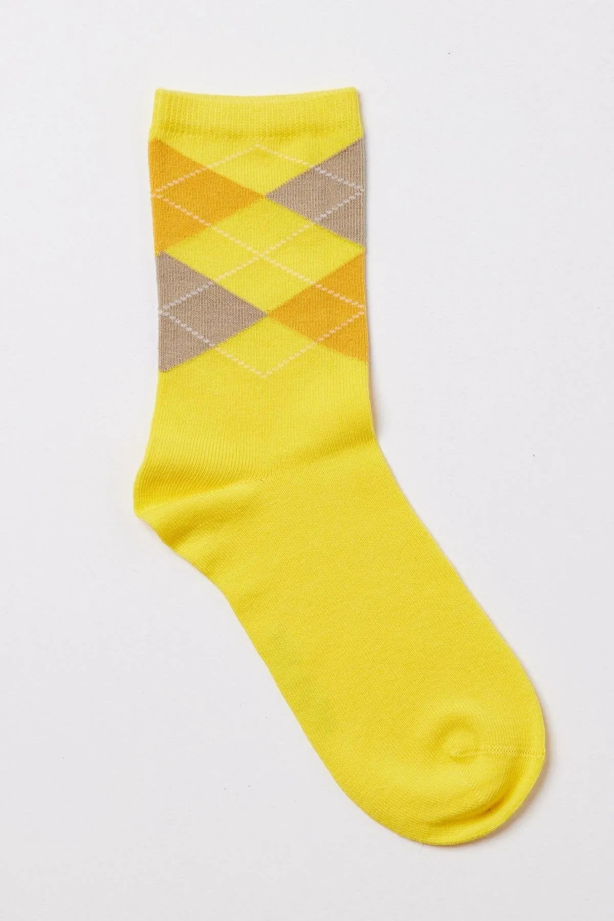 Women's Socket Socks Plaid Patterned