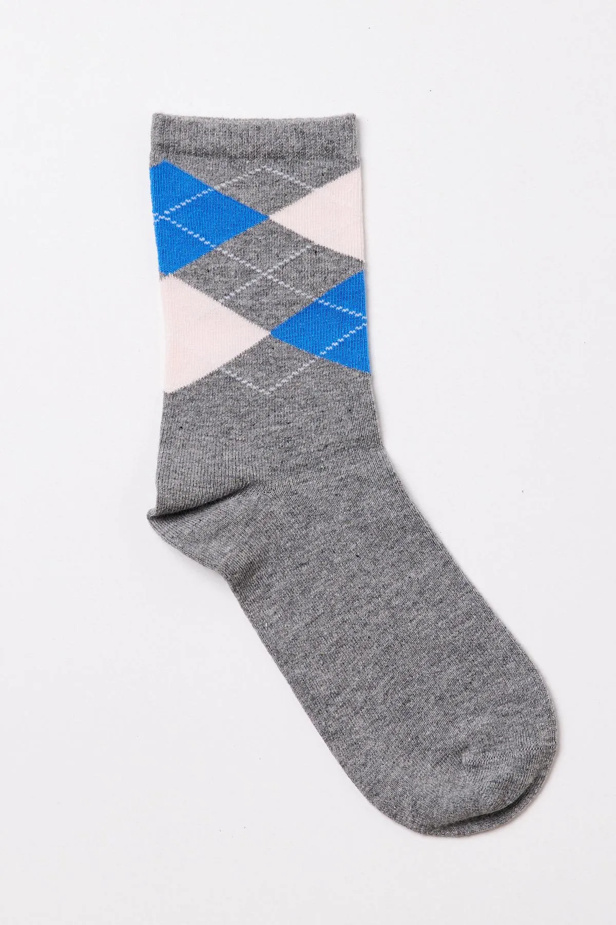 Women's Socket Socks Plaid Patterned