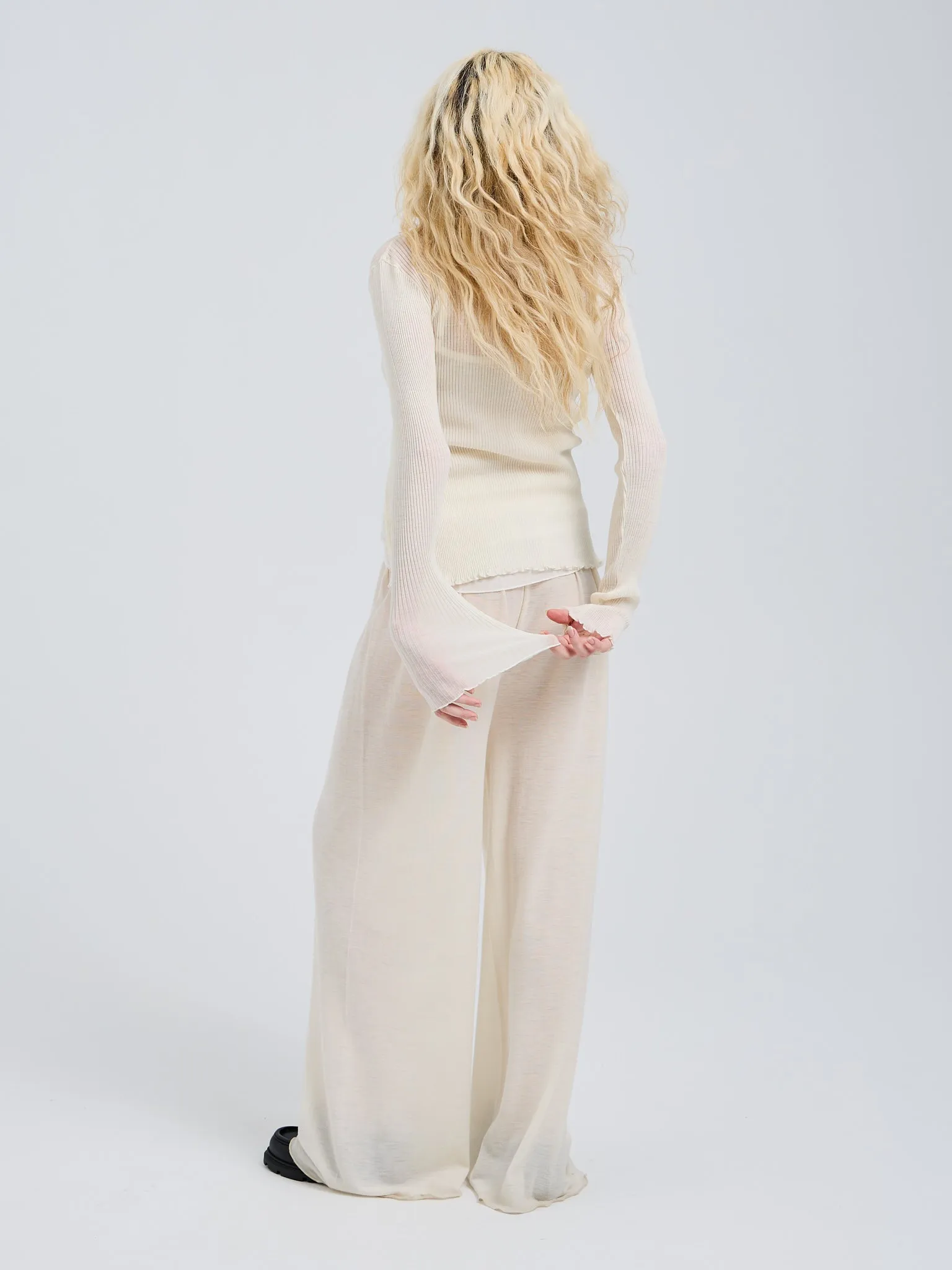 Woolen Cardigan | Merino wool - Off-White