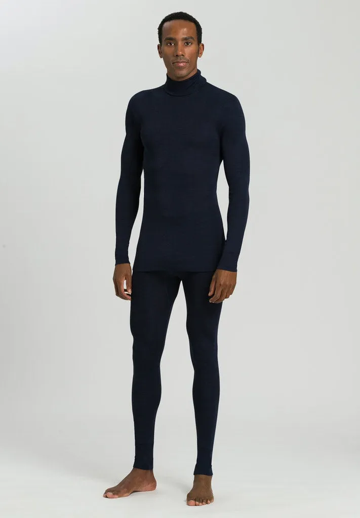 Woolen Silk - Long-Sleeved Turtle Neck Top