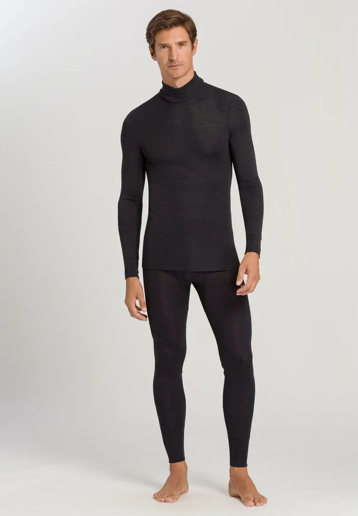 Woolen Silk - Long-Sleeved Turtle Neck Top