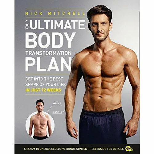 World's fittest book and your ultimate body transformation plan 2 books collection set