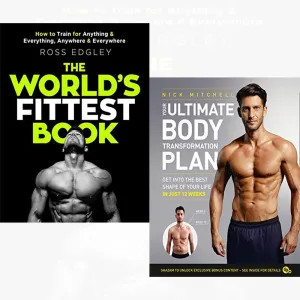 World's fittest book and your ultimate body transformation plan 2 books collection set