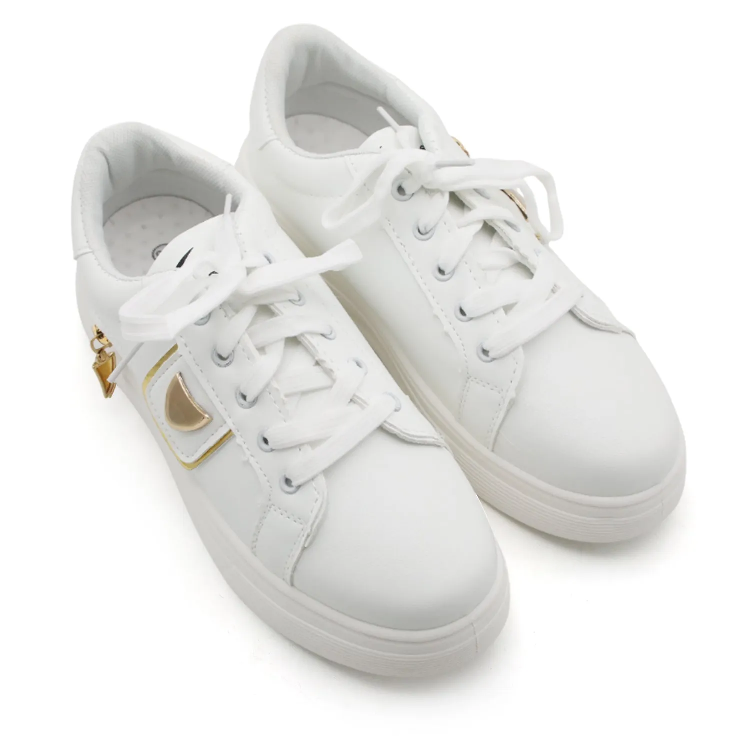 X-Touch Fashion Pearl Sneakers - White