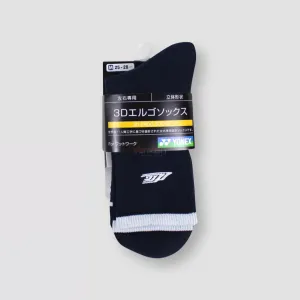 YONEX Lee Chong Wei Men's Sport Crew Socks 19229YX (Navy Blue)