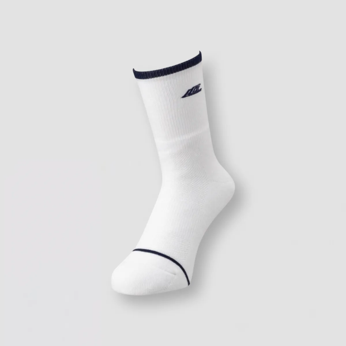 YONEX Lee Chong Wei Men's Sport Crew Socks 19229YX (White)