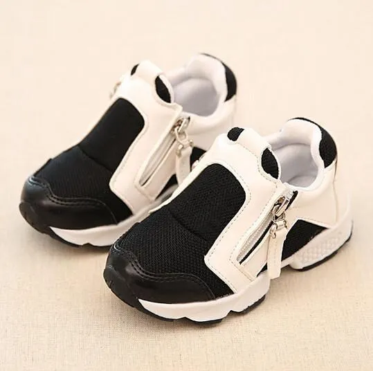 Zip Up Fashion Sneakers