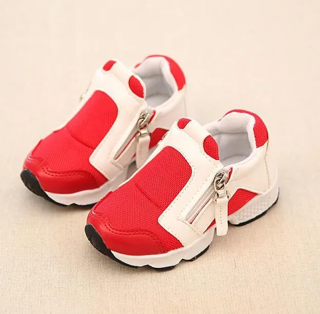 Zip Up Fashion Sneakers